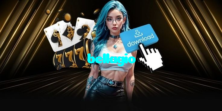 bellagio casino presented on mobile device in Pakistan with slots and live games
